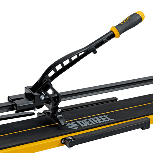 Плиткорез рельсовый 1200х16мм, каретка на подш., стальная станина, усил. рукоятка-пенал Denzel по ценам производителя в Воронеже с доставкой по всей России