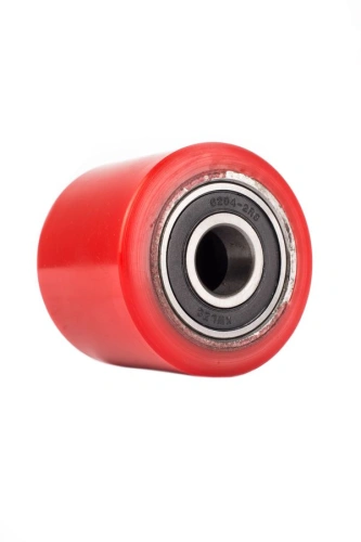 Колесо полиуретан 70х60 мм с подшипником для тележек гидравлических DB/BFC/DF-III по ценам производителя в Воронеже с доставкой по всей России