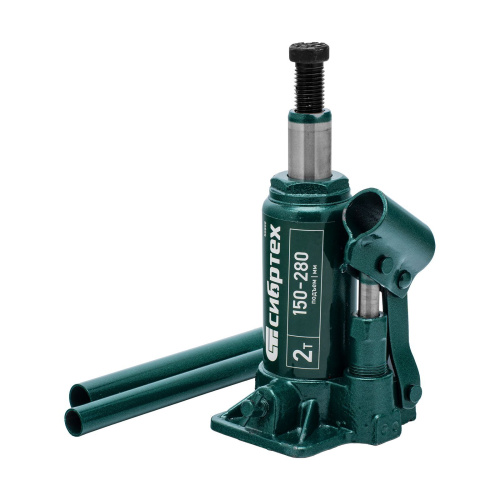 Домкрат гидравлический бутылочный, 2 т, 150-280 мм Сибртех по ценам производителя в Воронеже с доставкой по всей России