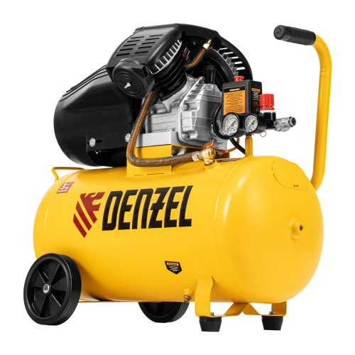 Компрессор воздушный прям. привод DCV1800/50, 1,8 кВт, 50 литров, 320 л/мин Denzel по ценам производителя в Воронеже с доставкой по всей России