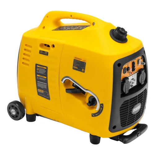 Генератор инверторный GT-3200iSE, 3.2 кВт, 230 В, бак 6 л, закрытый корпус, электростартер Denzel по ценам производителя в Воронеже с доставкой по всей России