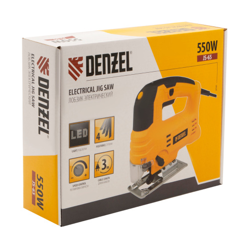 Лобзик электрический JS-65, 550 Вт, 65 мм Denzel по ценам производителя в Воронеже с доставкой по всей России