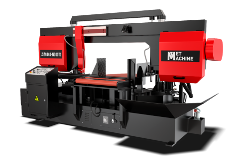 Полуавтоматический ленточнопильный станок с поворотной рамой LSZ4040 по ценам производителя в Воронеже с доставкой по всей России
