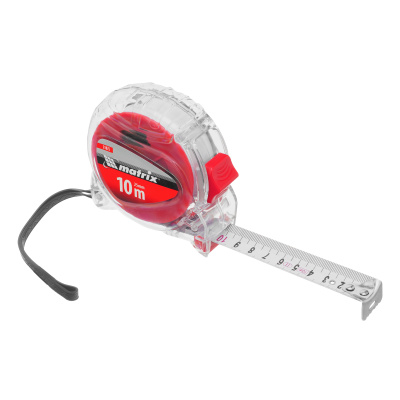 Рулетка Crystal,10 м х 25 мм,корпус из поликарбоната Matrix по ценам производителя в Воронеже с доставкой по всей России