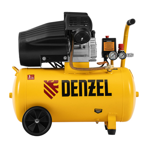 Компрессор воздушный прям. привод DCV1800/50, 1,8 кВт, 50 литров, 320 л/мин Denzel по ценам производителя в Воронеже с доставкой по всей России