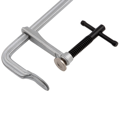 Струбцина F-образная, 80x400мм, кованая Denzel по ценам производителя в Воронеже с доставкой по всей России