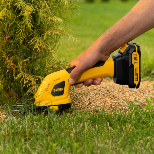 Ножницы-кусторез аккумуляторные GS-20, Li-Ion, 20 В Denzel по ценам производителя в Воронеже с доставкой по всей России