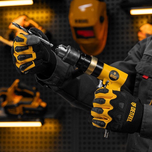 Пневматическая дрель PD500, 500 об/мин, 114 л/мин, 13 мм Denzel по ценам производителя в Воронеже с доставкой по всей России