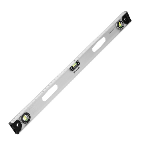 Уровень алюминиевый "Рельс", 800 мм, 3 глазка (1 поворотный) Matrix по ценам производителя в Воронеже с доставкой по всей России