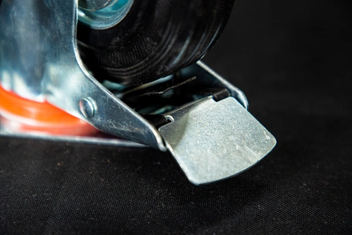 Колесо поворотное резина SRCLb 55 125 мм с тормозом (N) по ценам производителя в Воронеже с доставкой по всей России