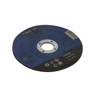 Круг отрезной по металлу FerrLine Expert 125 х 3 х 22,2 мм A46TBF по ценам производителя в Воронеже с доставкой по всей России