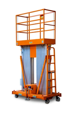 Подъемник мачтовый аккумуляторный 200 кг 6/8 м TOR GTWY6-200S DC 2-мачтовый по ценам производителя в Воронеже с доставкой по всей России