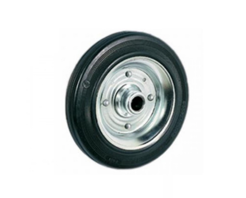 Колесо литая резина C 46 100 мм без втулки, чашек и болта (N) по ценам производителя в Воронеже с доставкой по всей России