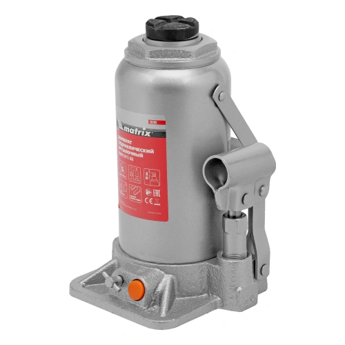 Домкрат гидравлический бутылочный, 16 т, h подъема 230-460 мм Matrix по ценам производителя в Воронеже с доставкой по всей России