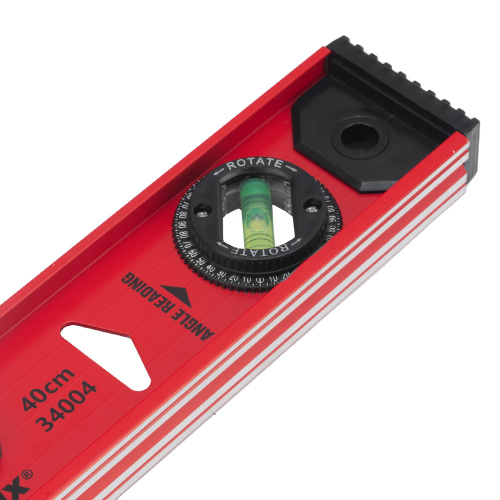 Уровень алюминиевый "Рельс", 400 мм, 3 глазка, усиленный Matrix по ценам производителя в Воронеже с доставкой по всей России