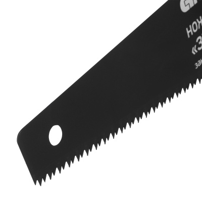 Ножовка по дереву "Зубец", 450 мм, 7-8 TPI, каленый зуб 2D, защитное покрытие, двухкомпонентная рукоятка Сибртех по ценам производителя в Воронеже с доставкой по всей России