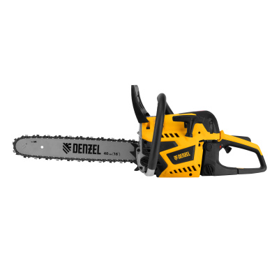 Пила цепная бензиновая DS-4516, шина 40 см, 45 см3, 2,5 л.с, шаг 0,325, паз 1,5 мм, 64 звена Denzel по ценам производителя в Воронеже с доставкой по всей России