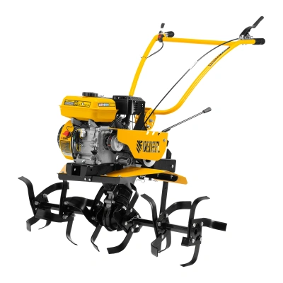 Мотоблок DPT-170SB, 7 л.с., ремен.сцеп, фрез 3х4, ШОМ, без колес, передачи 2В/1Н Denzel по ценам производителя в Воронеже с доставкой по всей России