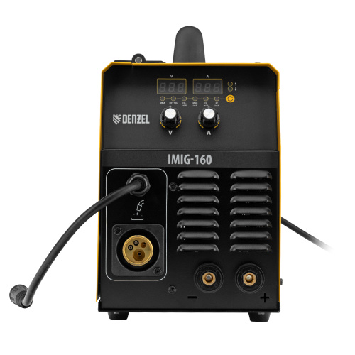 Аппарат инвертор. полуавтомат. cварки IMIG-160 Synergy, 160 А, ПВ 60%, катушка 5 кг Denzel по ценам производителя в Воронеже с доставкой по всей России