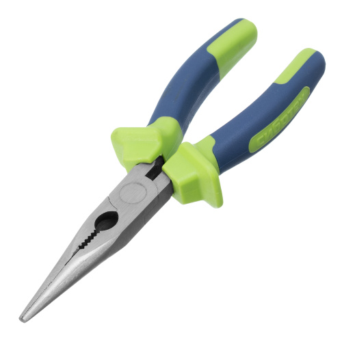 Длинногубцы прямые, 180 мм, двухкомпонентные рукоятки Сибртех по ценам производителя в Воронеже с доставкой по всей России