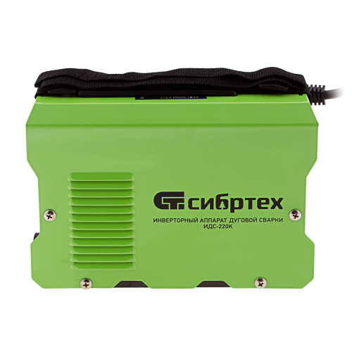 Инверторный аппарат дуговой сварки ИДС-220K, 220 А, ПВ 80%, диаметр электрода 1,6-5 мм Сибртех по ценам производителя в Воронеже с доставкой по всей России
