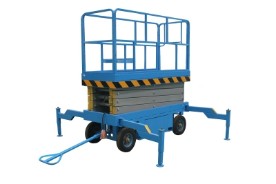 Подъемник ножничный передвижной 1000 кг 14/16 м TOR SJY-1-14 AC 380В сетевой