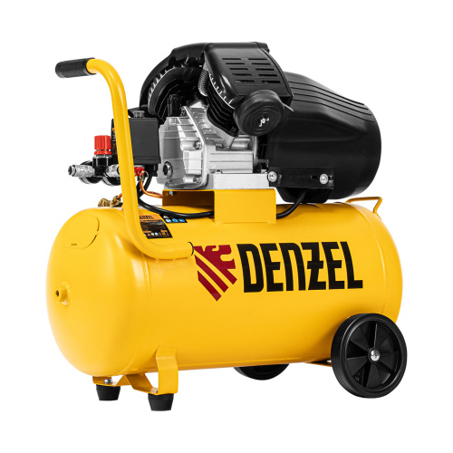 Компрессор воздушный прям. привод DCV1800/50, 1,8 кВт, 50 литров, 320 л/мин Denzel по ценам производителя в Воронеже с доставкой по всей России