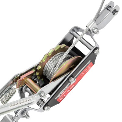 Лебедка рычажная, тяга 2 т, подъем 0.8 т, одинарное храповое колесо Matrix по ценам производителя в Воронеже с доставкой по всей России