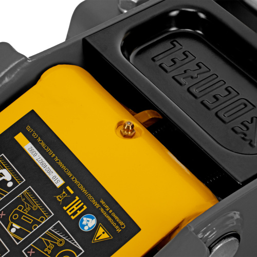 Домкрат гидравлический подкатной, 3 т, 75-500 мм, быстрый подъем, низкий подхват, проф. Denzel по ценам производителя в Воронеже с доставкой по всей России