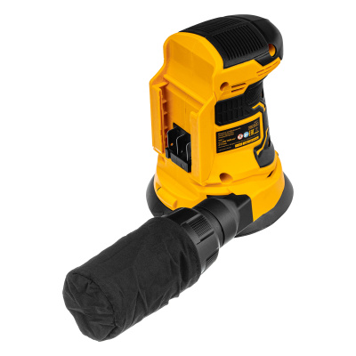 Машина шлифовальная эксцентриковая аккумуляторная COS-125-0, 18В Li-Ion Denzel по ценам производителя в Воронеже с доставкой по всей России