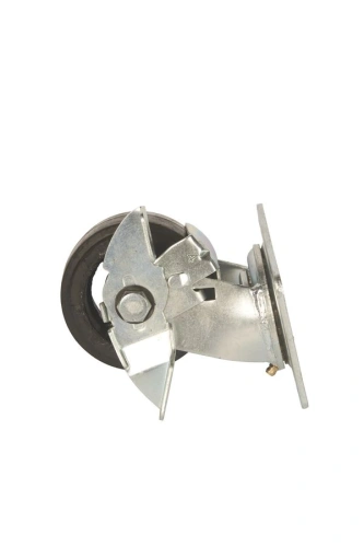 Колесо большегрузное поворотное SCdb 42 100 мм обрезиненное с тормозом (N) по ценам производителя в Воронеже с доставкой по всей России