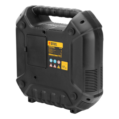 Компрессор воздушный DL1100 1.1 кВт, 180 л/мин, с набором аксессуаров Denzel по ценам производителя в Воронеже с доставкой по всей России