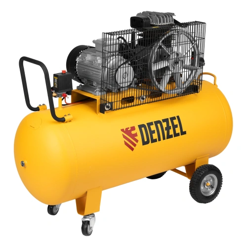 Компрессор воздушный BCI3000-T/200, ременный привод , 3.0 кВт, 200 литров, 530 л/мин Denzel по ценам производителя в Воронеже с доставкой по всей России