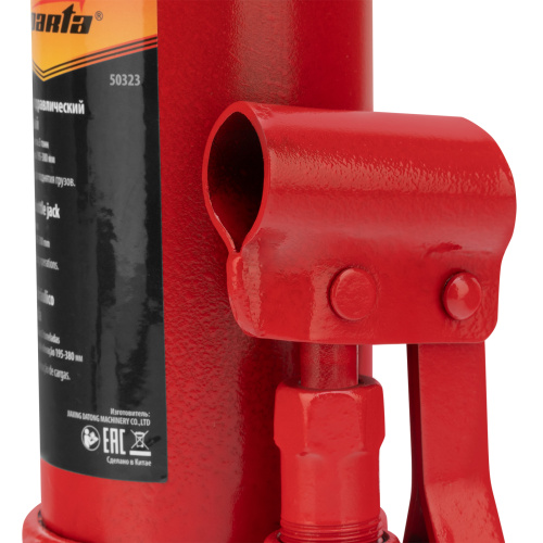 Домкрат гидравлический бутылочный, 5 т, h подъема 195-380 мм Sparta по ценам производителя в Воронеже с доставкой по всей России