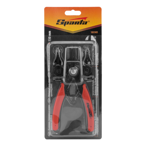 Съемник для стопорных колец с насадками, 150 мм, универсальный Sparta по ценам производителя в Воронеже с доставкой по всей России