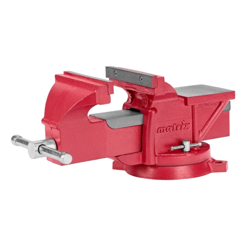 Тиски слесарные, 150 мм, поворотные, с наковальней Matrix по ценам производителя в Воронеже с доставкой по всей России