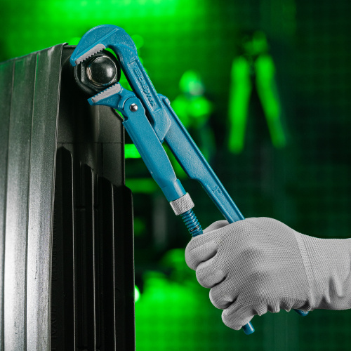 Ключ трубный рычажный №1, 1", литой, тип "L" Сибртех по ценам производителя в Воронеже с доставкой по всей России