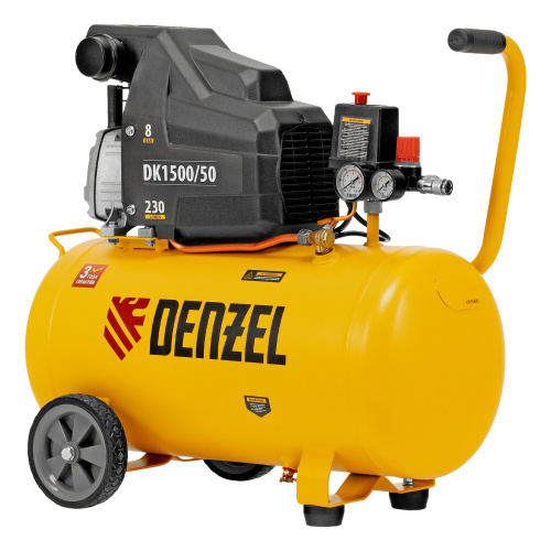 Компрессор воздушный DK1500/50, Х-PRO 1.5 кВт, 230 л/мин, 50 л Denzel по ценам производителя в Воронеже с доставкой по всей России