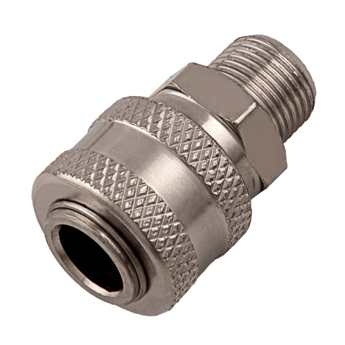 Муфта универсальная быстросъемная ("мама") 3/8, внешняя резьба, 2 шт, Stels по ценам производителя в Воронеже с доставкой по всей России