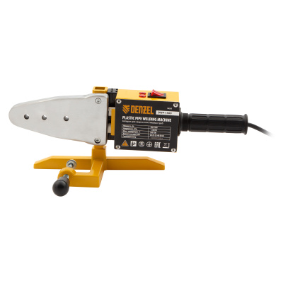 Аппарат для сварки пластиковых труб DWP-1500, 1500 Вт, 260-300 град, комплект насадок, 20-63 мм Denzel по ценам производителя в Воронеже с доставкой по всей России