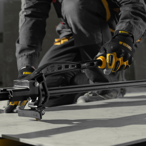 Плиткорез рельсовый 1000х16мм, каретка на подш., стальная станина, усил. рукоятка-пенал Denzel по ценам производителя в Воронеже с доставкой по всей России