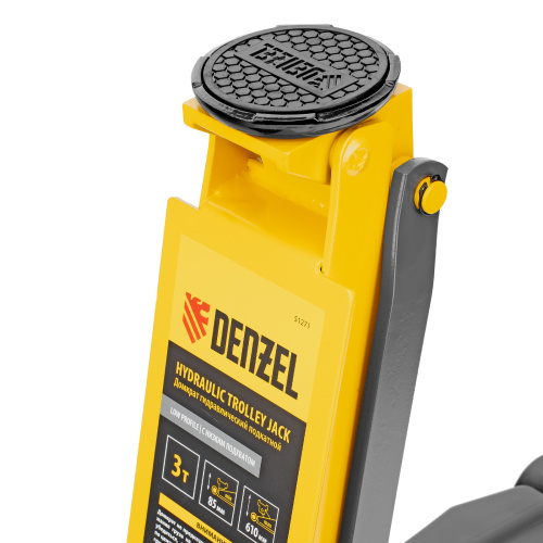 Домкрат гидравлический подкатной, 3 т, 85-610 мм, быстрый подъем, низ. подхват, проф, SUV Denzel по ценам производителя в Воронеже с доставкой по всей России