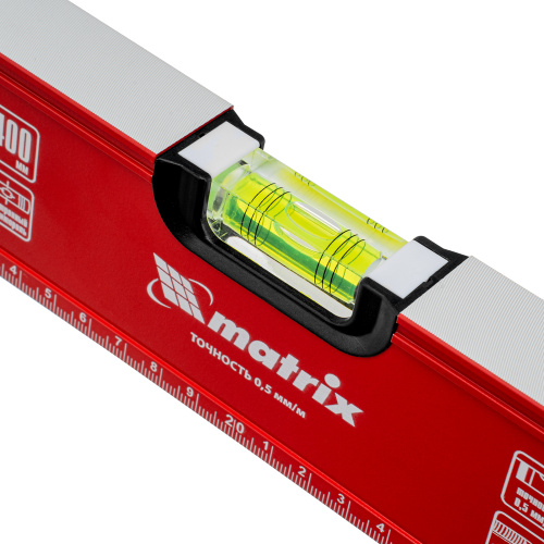 Уровень алюминиевый, фрезерованный, 3 глазка, 400 мм Matrix по ценам производителя в Воронеже с доставкой по всей России