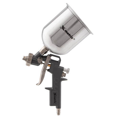 Краскораспылитель пневматический с верхним бачком V 1, 0 л, сопло D 1.2, 1.5 и 1.8 мм Matrix по ценам производителя в Воронеже с доставкой по всей России