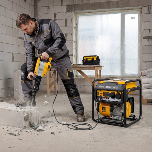 Генератор инверторный GK-3800iF, 3,8 кВт, 230 В, ручной старт DENZEL по ценам производителя в Воронеже с доставкой по всей России