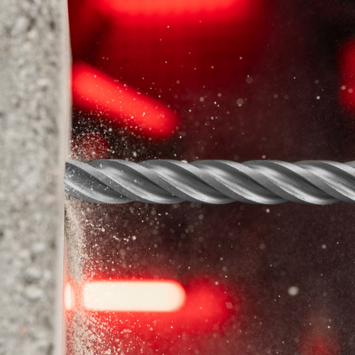 Бур по бетону, 18 x 400 мм, SDS PLUS c крестовой пластиной MATRIX по ценам производителя в Воронеже с доставкой по всей России