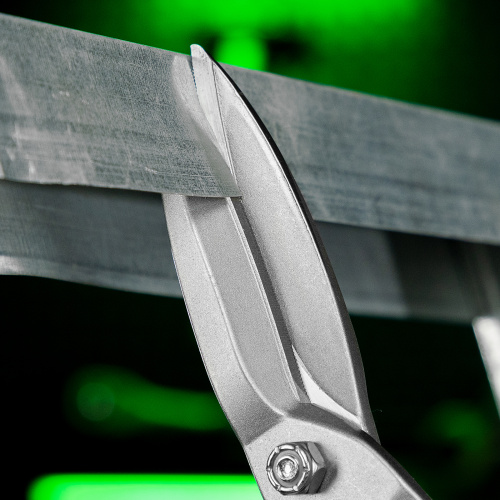 Ножницы по металлу, удлиненные, 285 мм, пряморежущие, двухкомпонентные обрезиненные рукоятки Сибртех по ценам производителя в Воронеже с доставкой по всей России