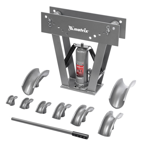 Трубогиб гидравлический, 1/2-3", 15 т, в комплекте с башмаками Matrix по ценам производителя в Воронеже с доставкой по всей России