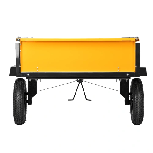 Прицеп для мотоблока TT-500, оцинк., груз. 500 кг, рег. сцепка, колеса 4.00-10, в упаковке Denzel по ценам производителя в Воронеже с доставкой по всей России