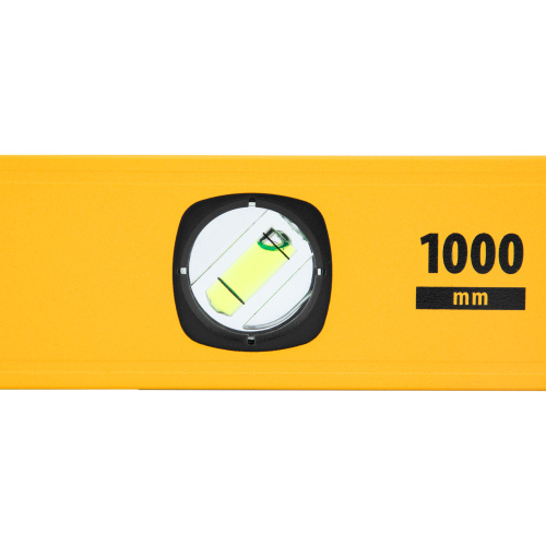 Уровень алюминиевый, магнит, фрезерованный, 3 глазка (1 зеркал.) 0,5 мм/м, 1000 мм Denzel по ценам производителя в Воронеже с доставкой по всей России